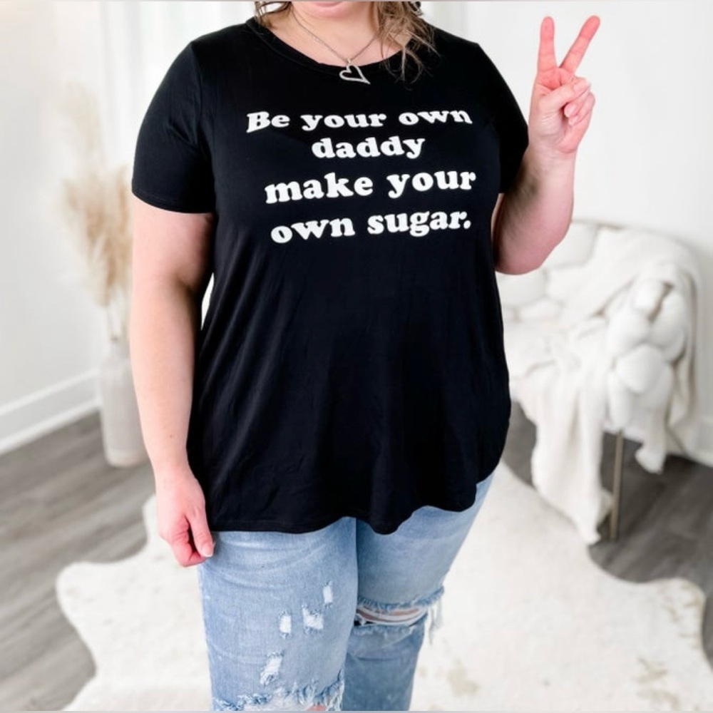 Black Graphic Tee